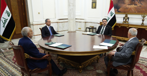 الرئاسات تعقد اجتماعا في قصر بغداد لبحث تطورات المنطقة