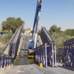 إصابة 5 أشخاص بانهيار “جسر الدبابة” وسط العراق