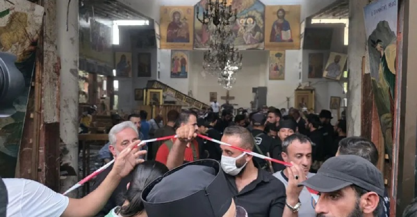 صحيفة سورية: عراقي من بين منفذي تفجير كنيسة مار إلياس بدمشق