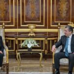 مسرور بارزاني يستقبل السفيرة الفنلندية لدى العراق بمناسبة انتهاء مهامها الدبلوماسية