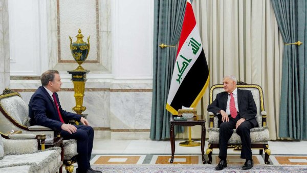 رئيس الجمهورية يؤكد ضرورة اعتماد الحوار الجدي لحل القضايا العالقة بين العراق وتركيا