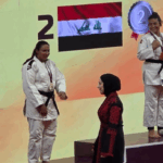 العراقية داليا الجبوري تحصد فضية آسيا للجودو