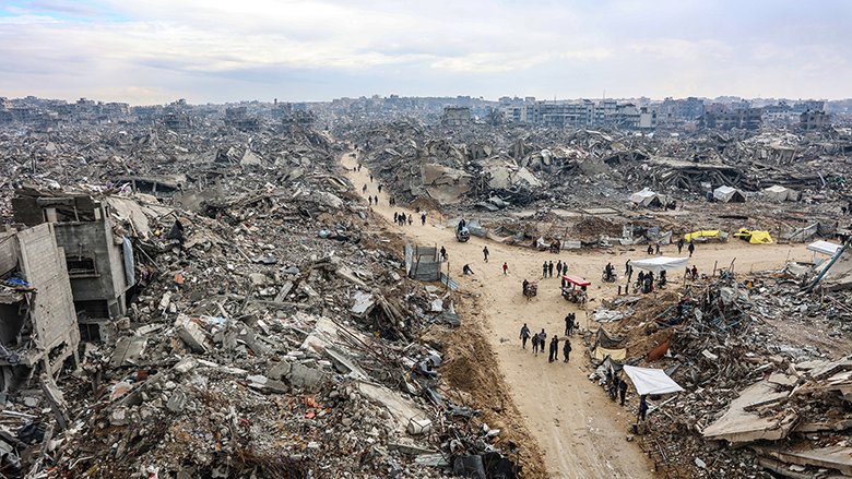 الرئاسة الفلسطينية تطالب واشنطن بمنع احتلال غزة