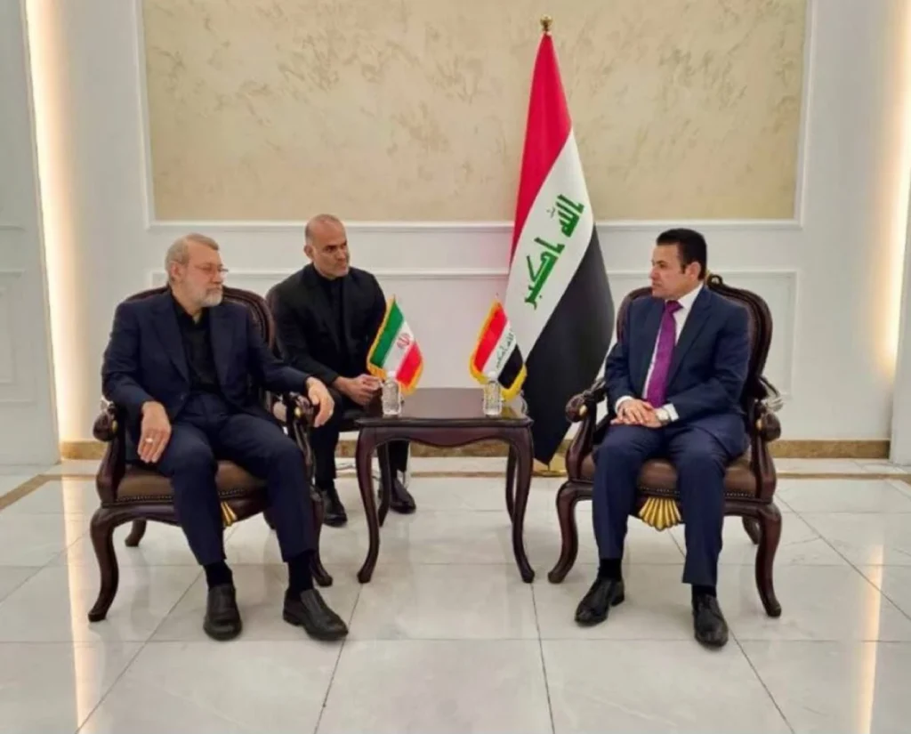 جو ويلسون معلقاً على زيارة لاريجاني لبغداد: ترامب لن يسمح باستمرار هذه الخدعة