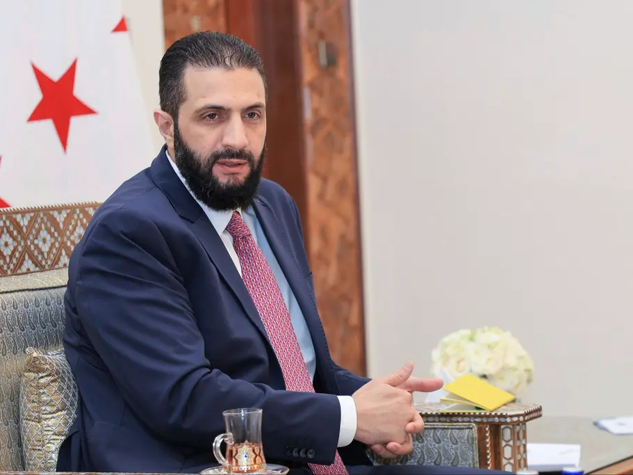 الشرع: لن نقيم اي علاقة مع اسرائيل الا بعودة الجولان وتطبيق اتفاق 1974