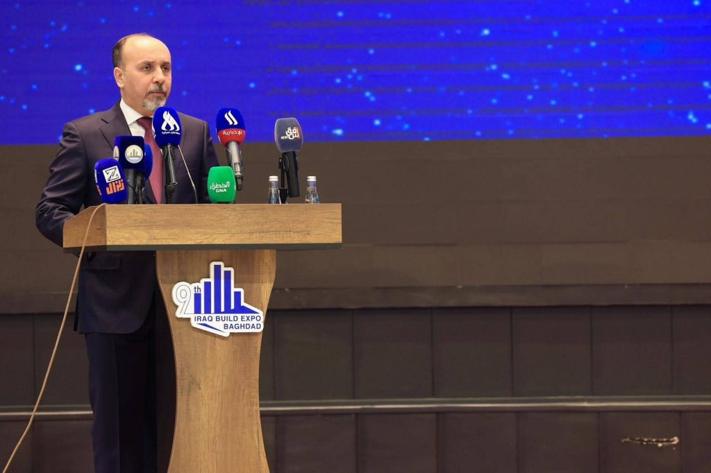 أمين بغداد يشارك في افتتاح معرض العراق الدولي للبناء والبنية التحتية