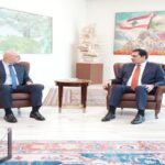 المندلاوي يلتقي الرئيس اللبناني جوزيف عون في بيروت