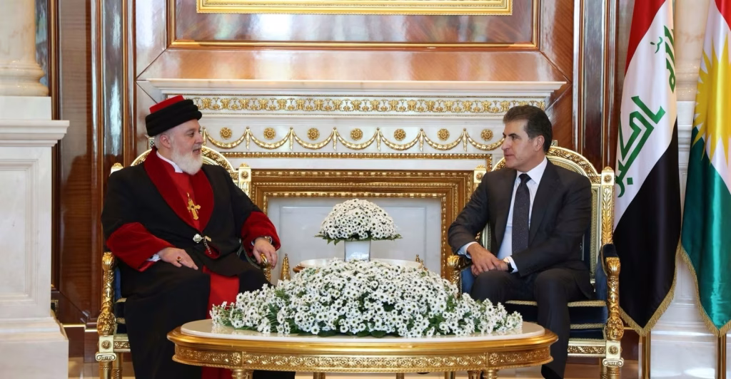 نيجيرفان بارزاني يؤكد لوفد مسيحي على الحريات والتعايش بين المكونات