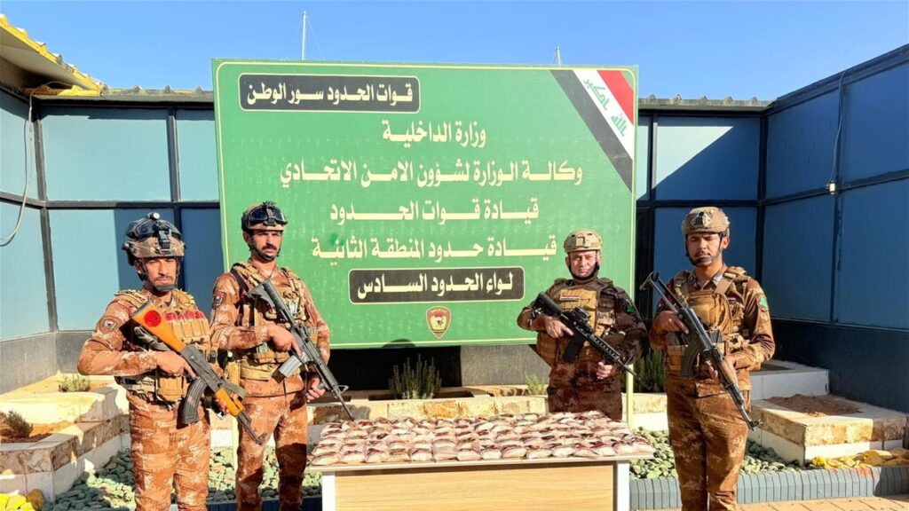 قوات الحدود تحبط تهريب 80 ألف حبة مخدرة عبر منطاد على الشريط الحدودي