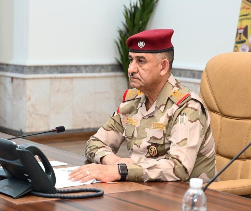 نائب قائد العمليات المشتركة يترأس اجتماعاً لمناقشة تعزيز الأمن السيبراني لانتخابات 2025