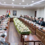 نائب قائد العمليات المشتركة يعقد اجتماعاً في مقر داخلية كوردستان