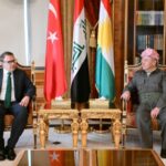 بارزاني يستقبل السفير التركي لدى العراق