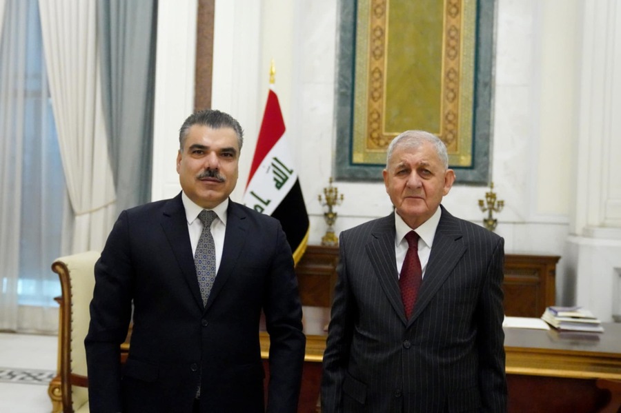 رئيس الجمهورية العراقية يلتقي رئيس ممثلية حكومة إقليم كوردستان في بغداد
