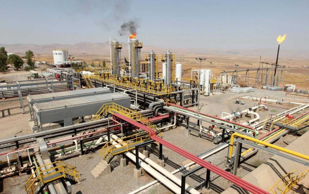 استئناف ضخ الغاز من كورمور وتحسن تدريجي في كهرباء كوردستان