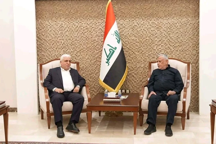 العامري والفياض يؤكدان على اهمية المضي باستكمال الاستحقاقات الدستورية